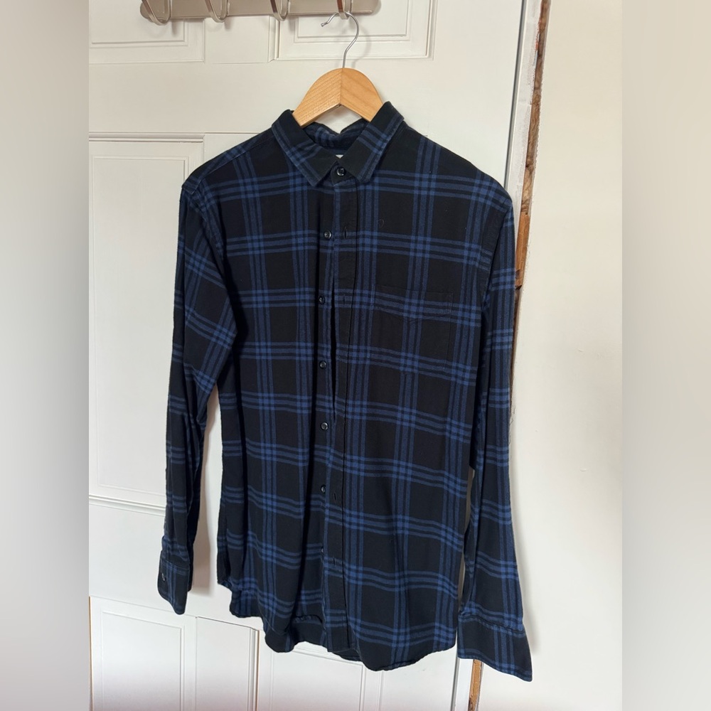 Black and Blue plaid flannel